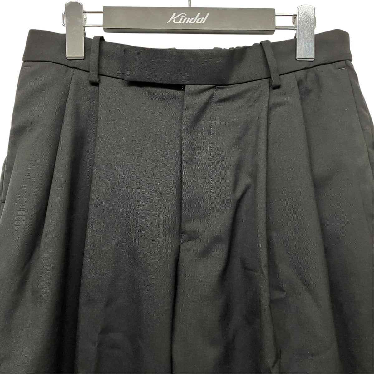 DOUBLE PLEATED WIDE TROUSERSワイドトラウザーズパンツA24A-08PT01C