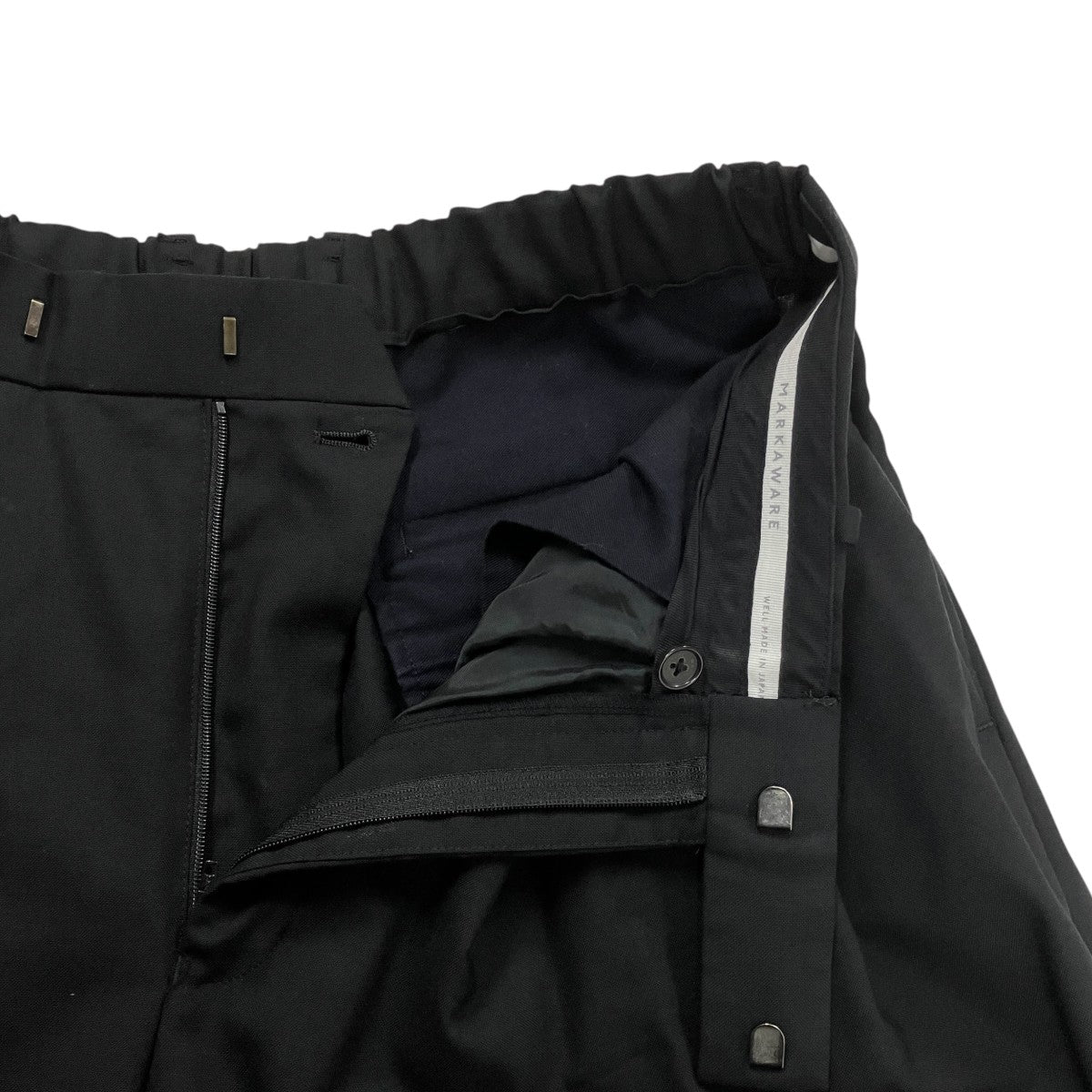DOUBLE PLEATED WIDE TROUSERSワイドトラウザーズパンツA24A-08PT01C