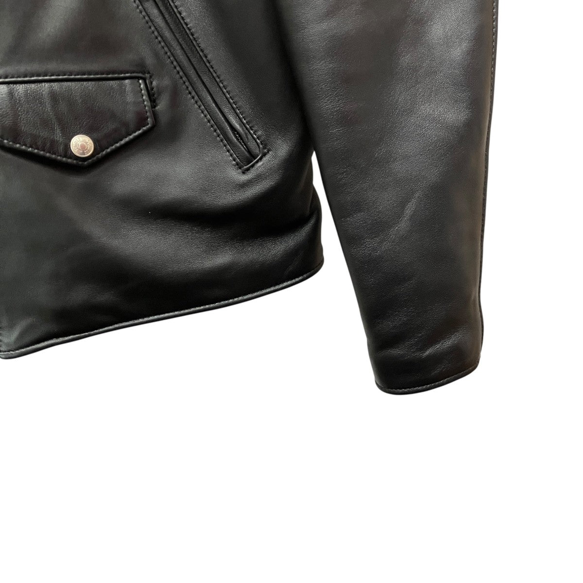 228US LAMB RIDERS JACKETラムレザーダブルライダース7823950089