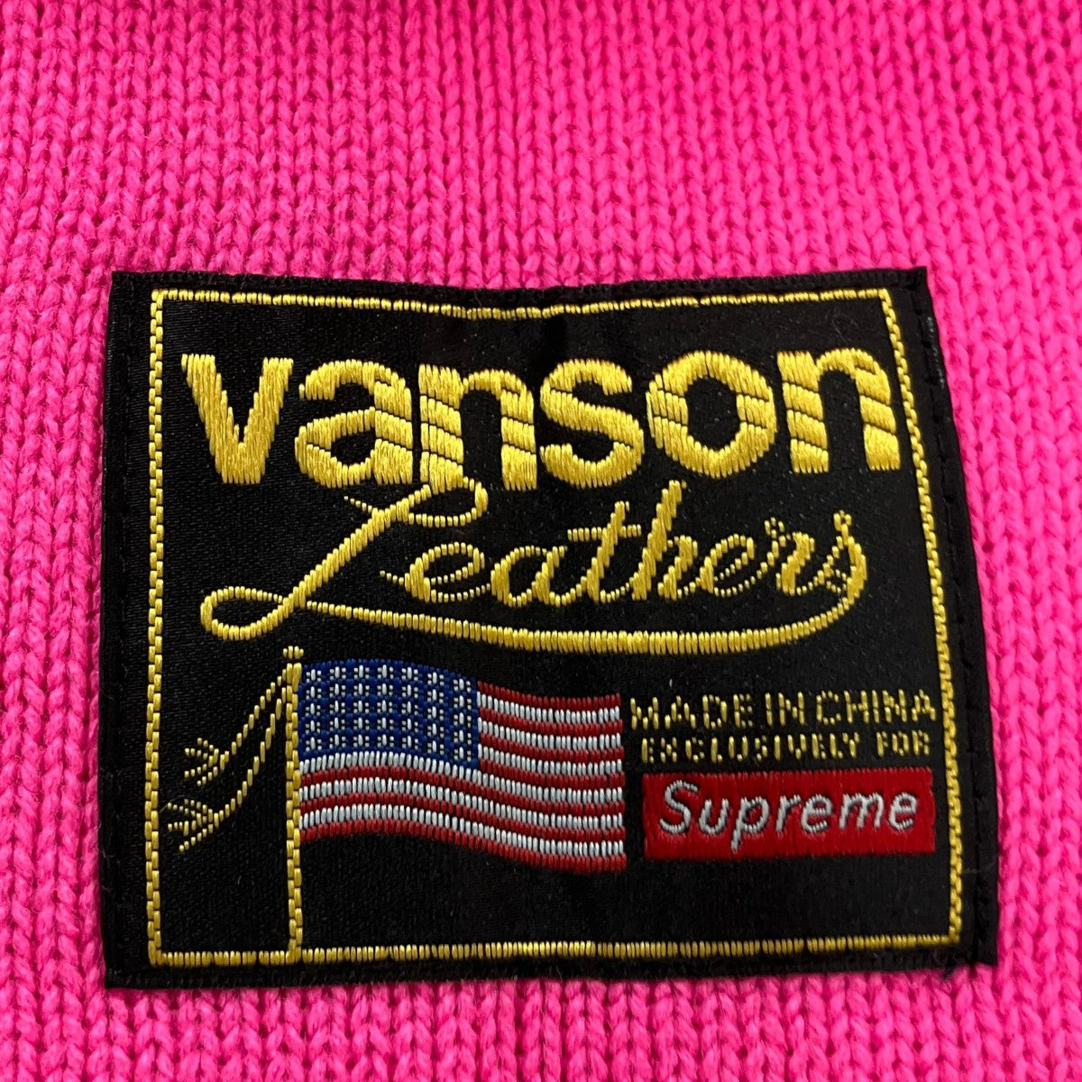 26AWVanson Leathers Skull Beanieスカルビーニー