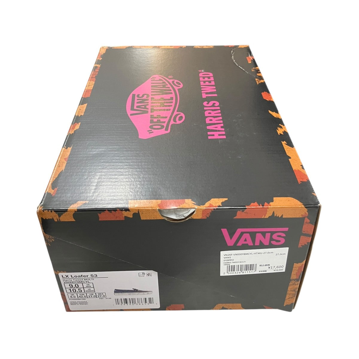 Harris TweedツイードローカットスニーカーVN000Y8MCYL