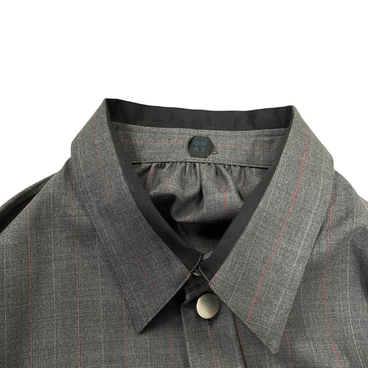 OFFICE SHIRTSウールストライプシャツO008006SH