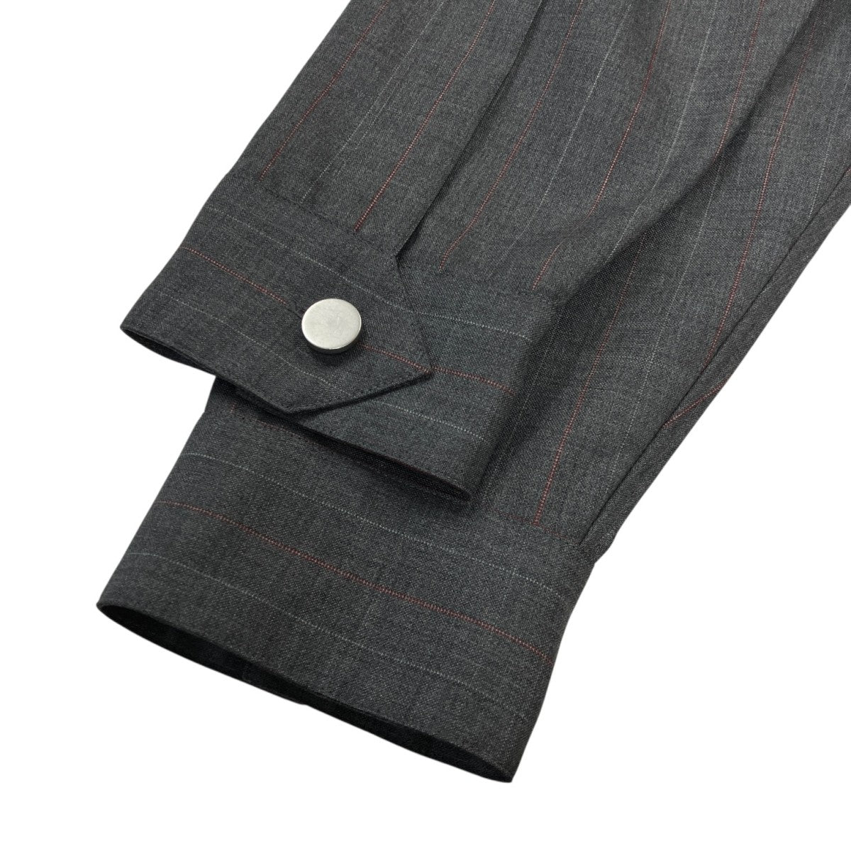 OFFICE SHIRTSウールストライプシャツO008006SH