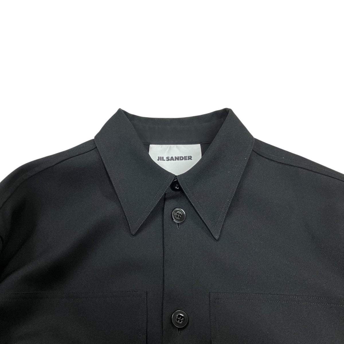 Recycled Polyester GabardineリサイクルポリエステルガバードシャツJ22DL0176
