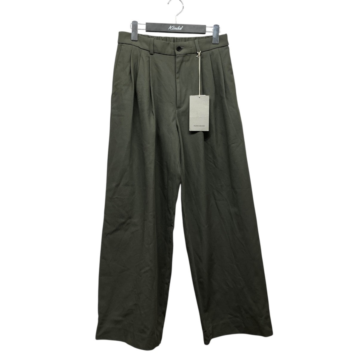TRIPLE PLEATED WIDE TROUSERSオーガニックコットンワイドパンツA26A93PT03C