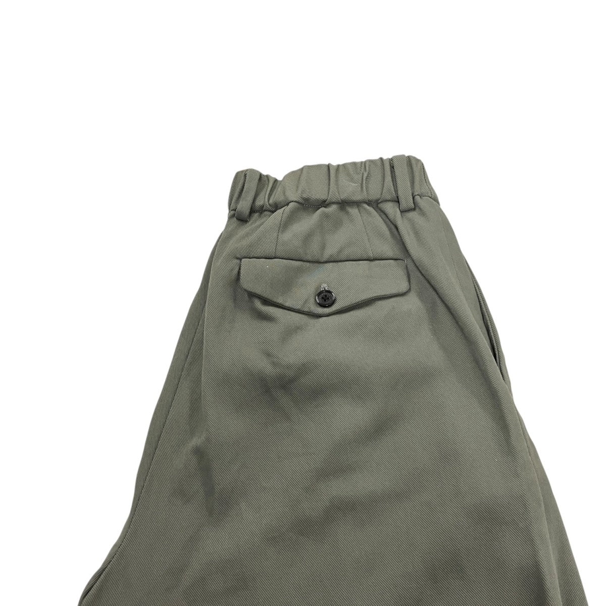TRIPLE PLEATED WIDE TROUSERSオーガニックコットンワイドパンツA26A93PT03C