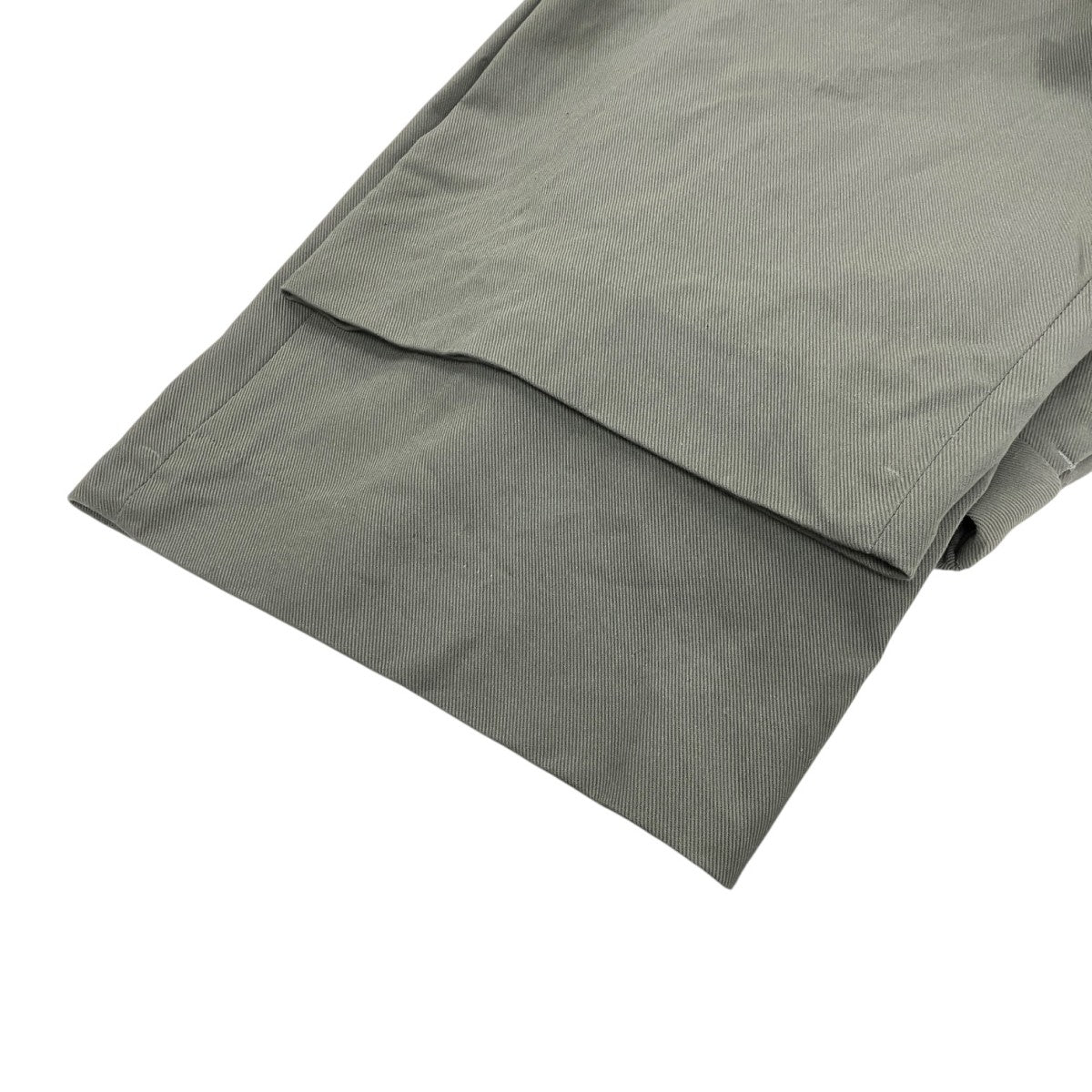 TRIPLE PLEATED WIDE TROUSERSオーガニックコットンワイドパンツA26A93PT03C