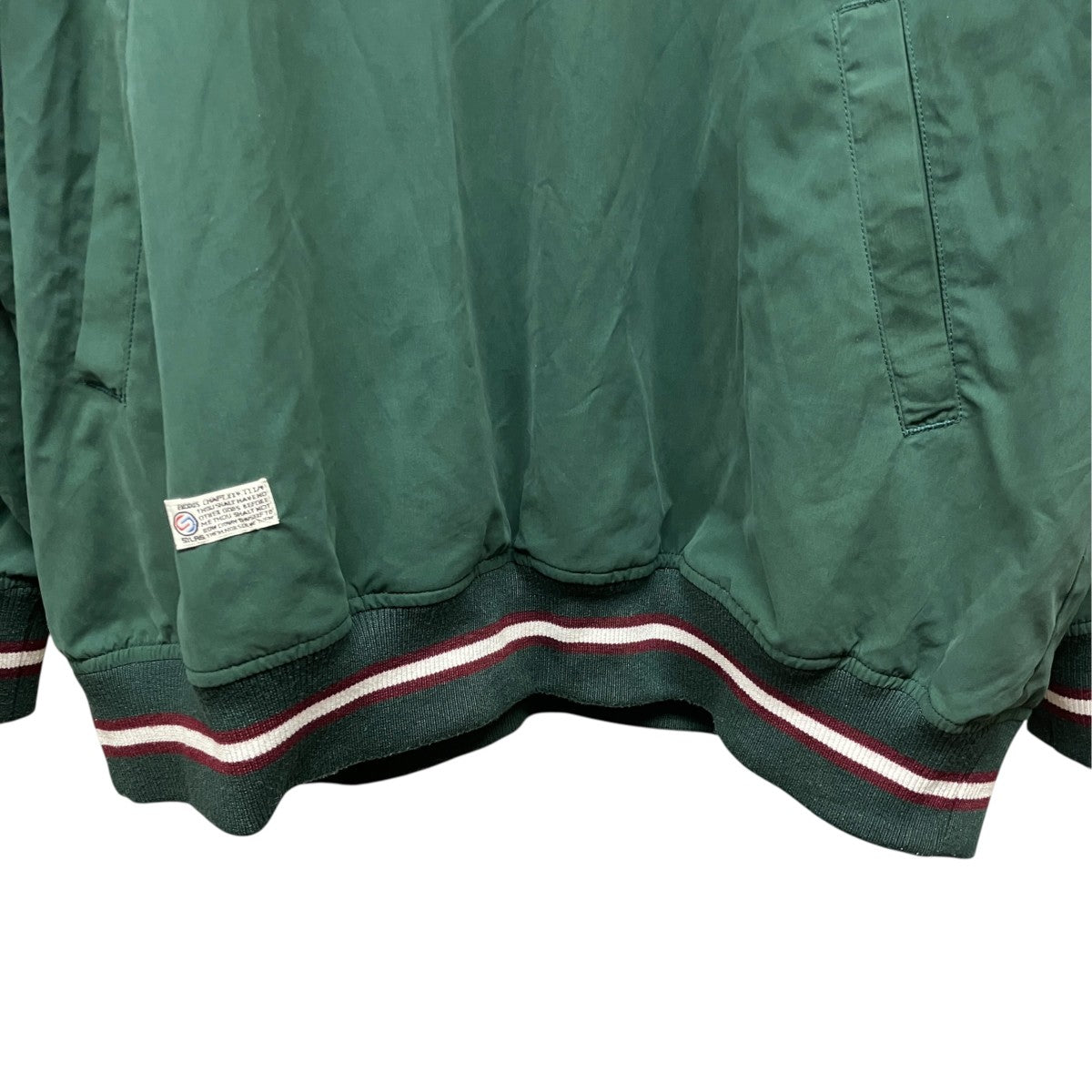 WOVEN CREWNECK SHIRTクルーネックシェルシャツ110224014005