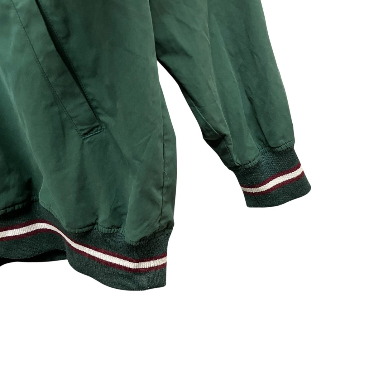 WOVEN CREWNECK SHIRTクルーネックシェルシャツ110224014005