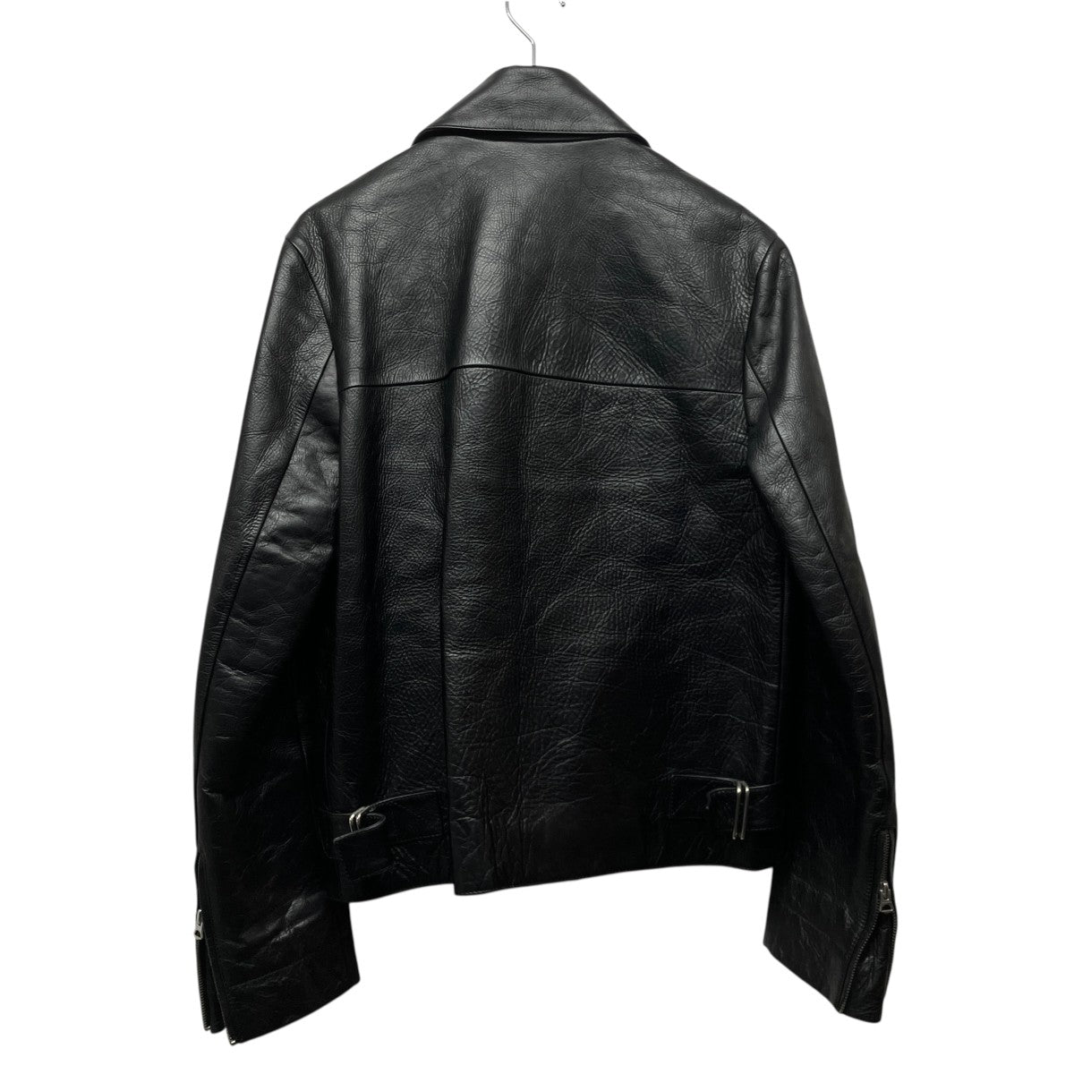ACNE STUDIOS 16SSAUGUST LIGHT PSS16ダブルジップレザージャケット 古着・中古-2枚目のアイテム画像