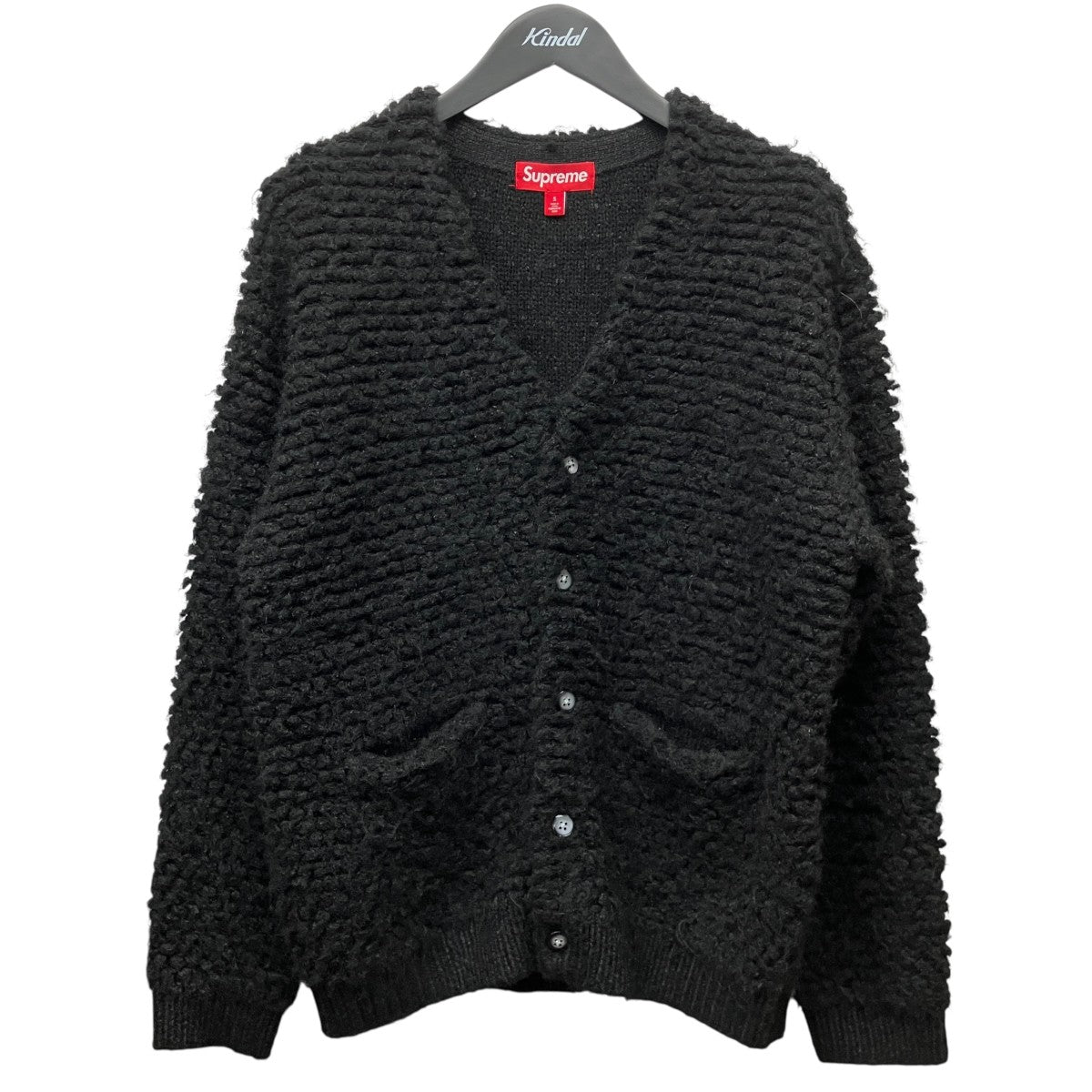 24AWTextured Knotted Cardiganニットカーディガン