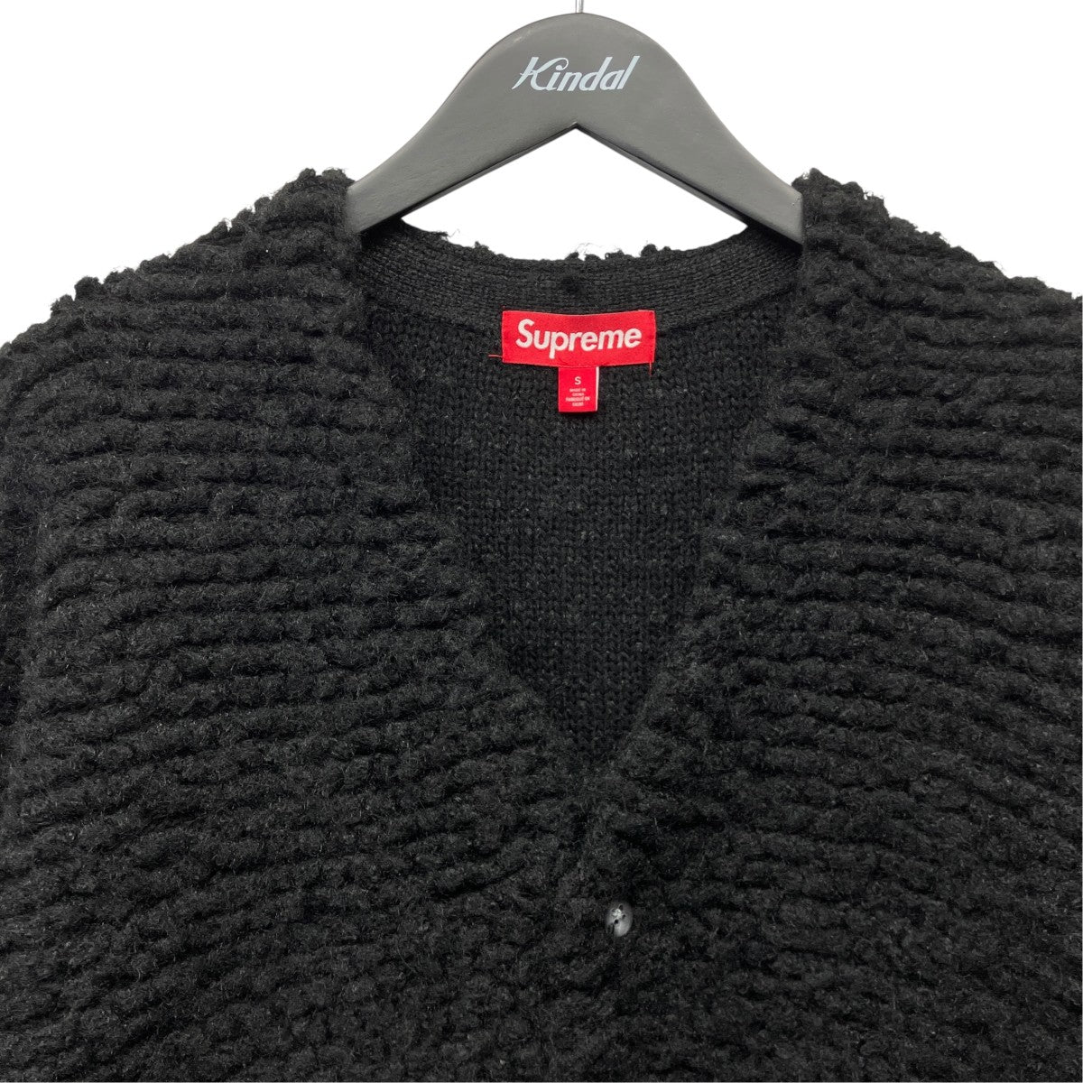 24AWTextured Knotted Cardiganニットカーディガン
