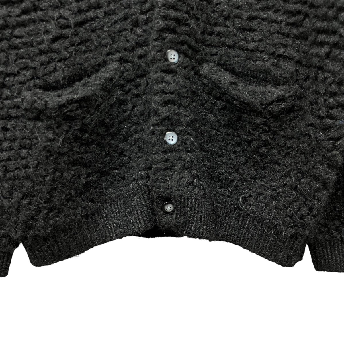 24AWTextured Knotted Cardiganニットカーディガン