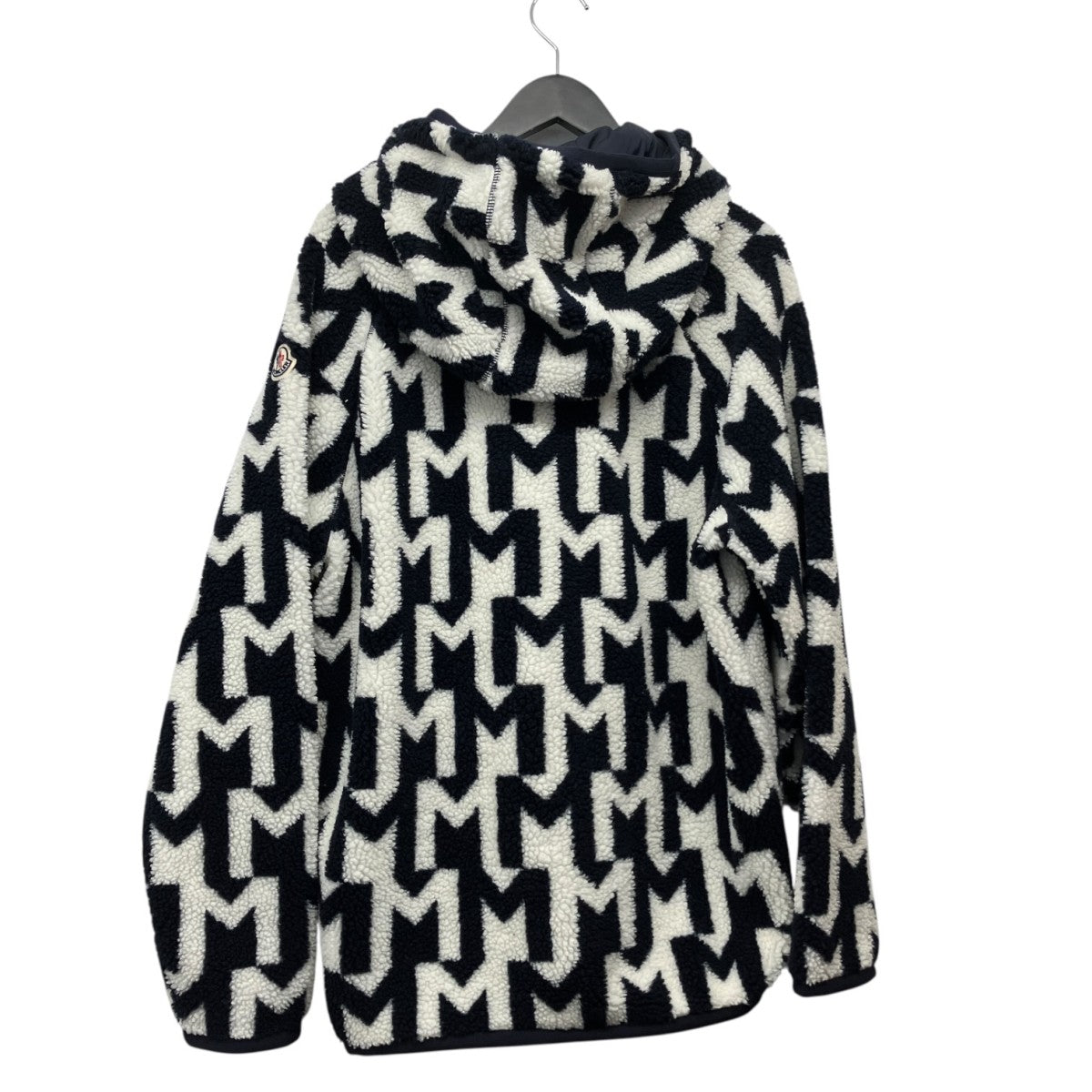 MONCLER 23AWモノグラム ジップアップフリースジャケットI20918G00063 古着・中古-2枚目のアイテム画像