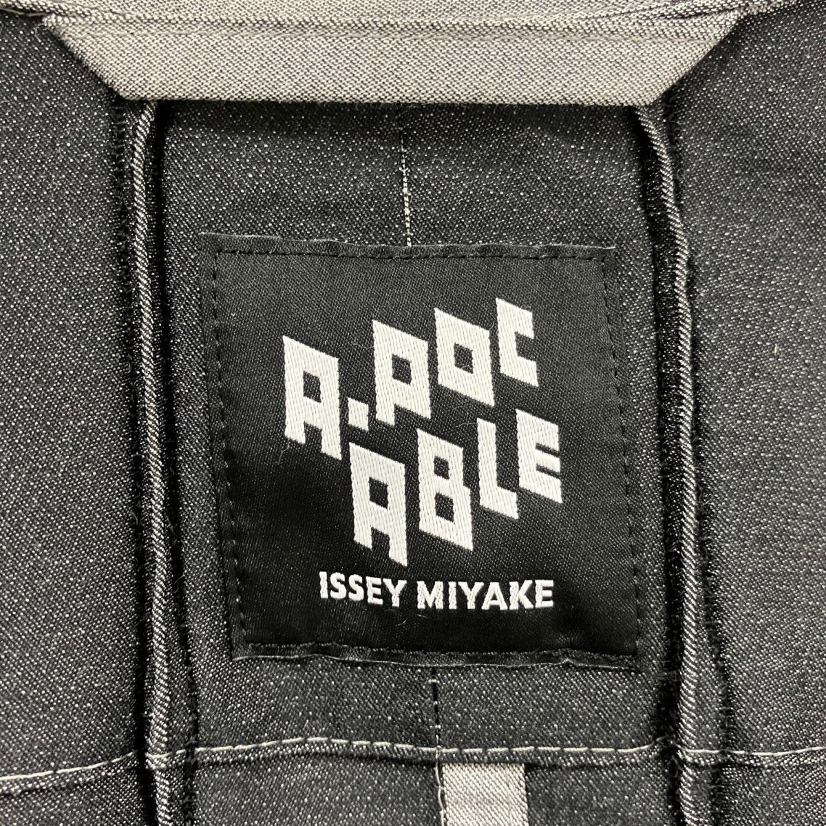 A-POC ABLE ISSEY MIYAKE 25AW×寒川裕人プリーツジャケットAT53-FC901 古着・中古-4枚目のアイテム画像