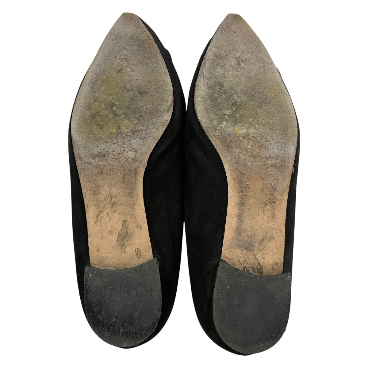 Manolo Blahnik スウェードパンプス 古着・中古-5枚目のアイテム画像