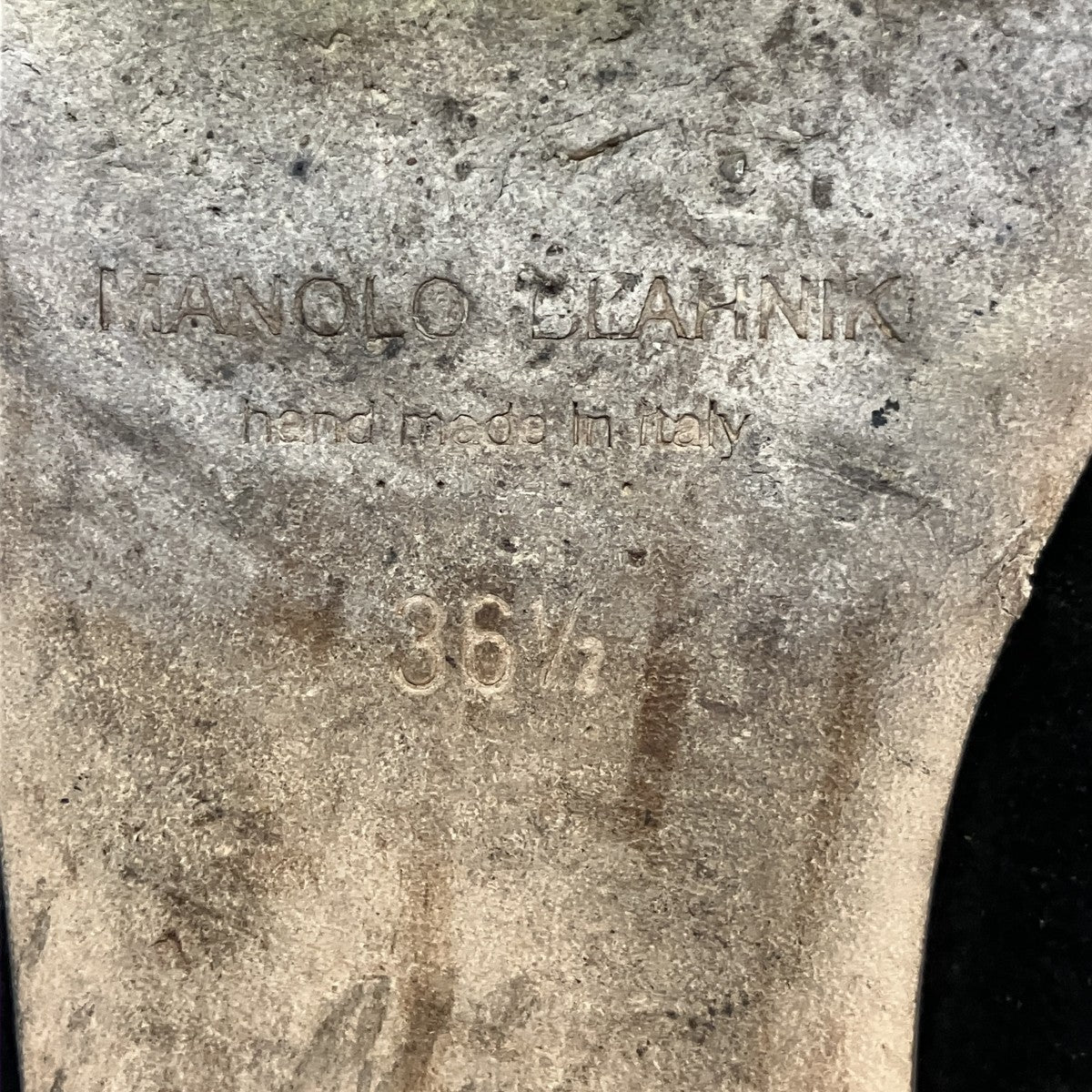 Manolo Blahnik スウェードパンプス 古着・中古-6枚目のアイテム画像