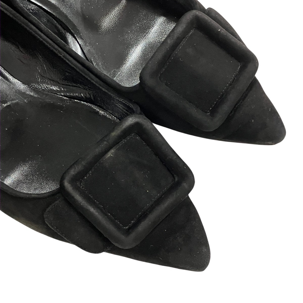 Manolo Blahnik スウェードパンプス 古着・中古-7枚目のアイテム画像