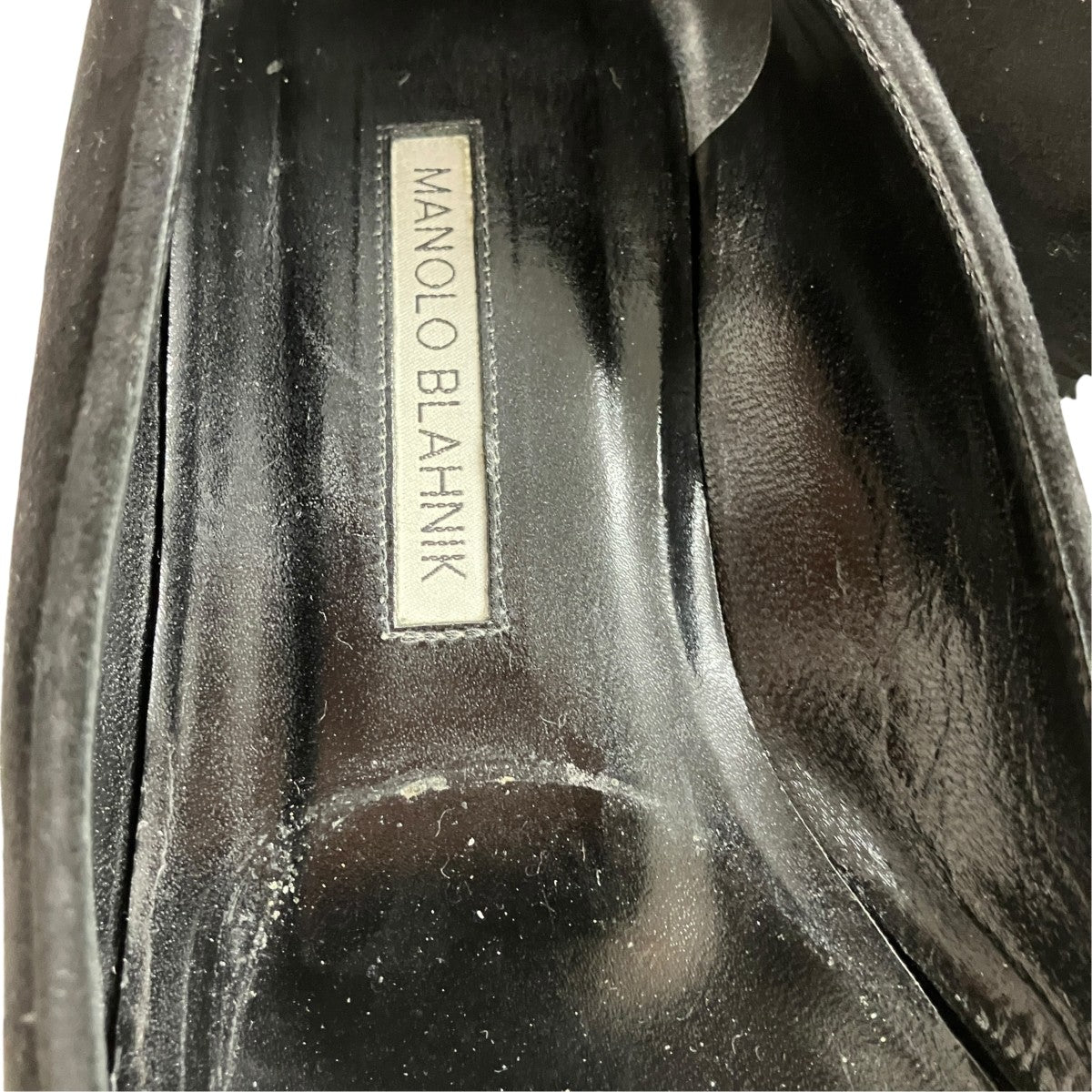 Manolo Blahnik スウェードパンプス 古着・中古-8枚目のアイテム画像