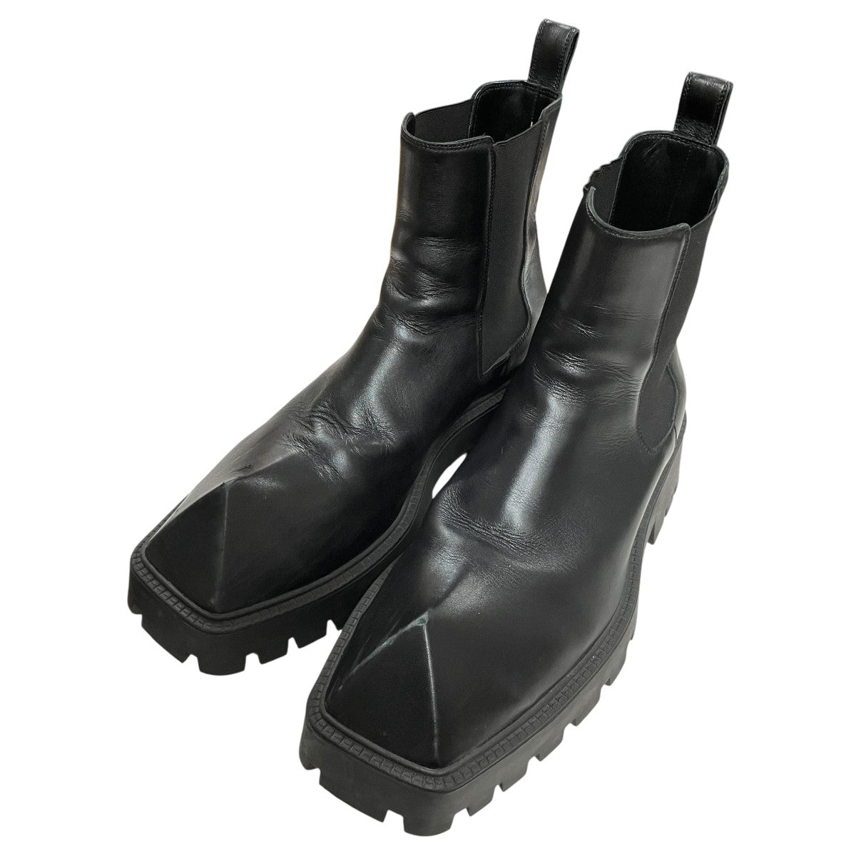 RHINO BOOTSレザー サイドゴアブーツ671291