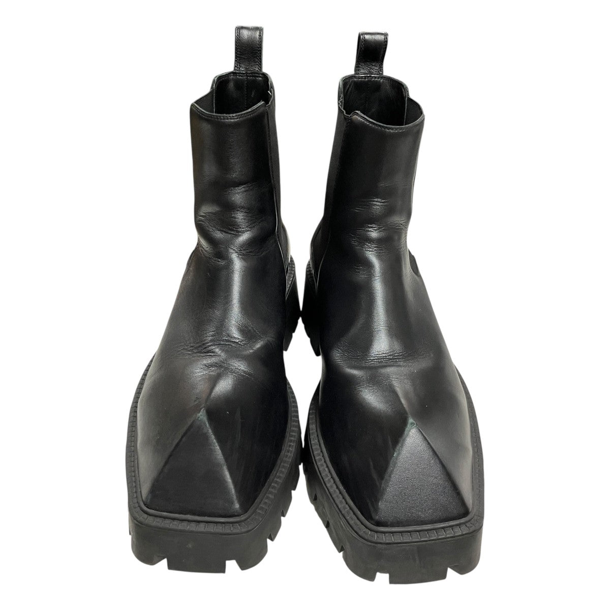 BALENCIAGA(バレンシアガ) RHINO BOOTSレザー サイドゴアブーツ671291