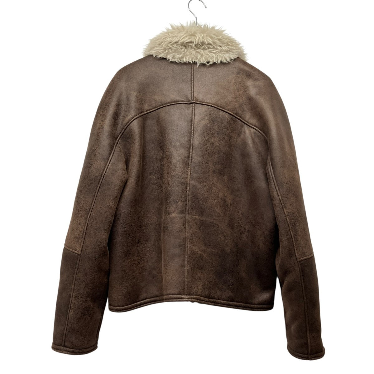 ASANTE JACKET FAUX AVIATORフェイクレザーファージャケット