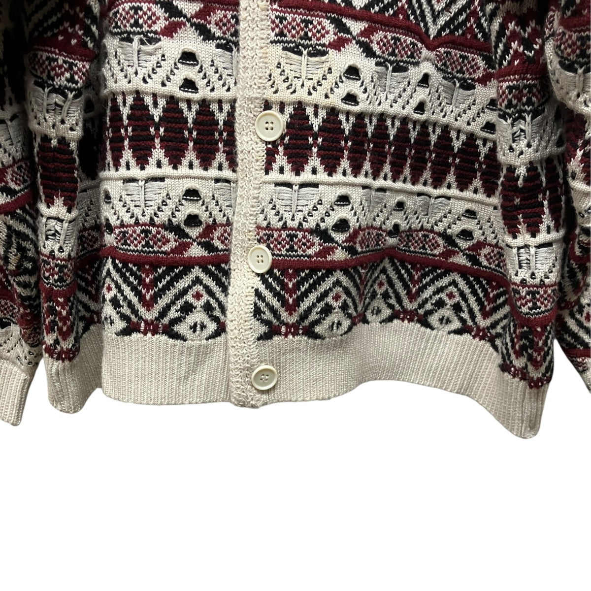 7GG COOGI TUCK KNIT CARDIGAN7Gニットカーディガン279201