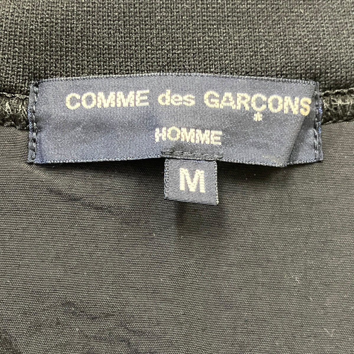 COMME des GARCONS HOMME 24AWシルケット裏毛 カーディガンナイロン切替カーディガンHN-T001 古着・中古-8枚目のアイテム画像