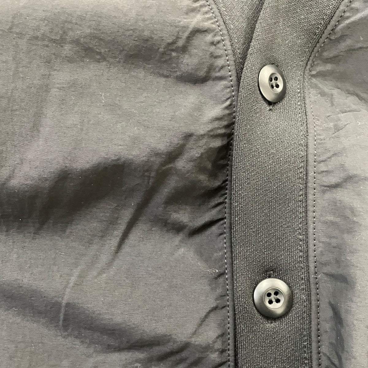 COMME des GARCONS HOMME 24AWシルケット裏毛 カーディガンナイロン切替カーディガンHN-T001 古着・中古-9枚目のアイテム画像