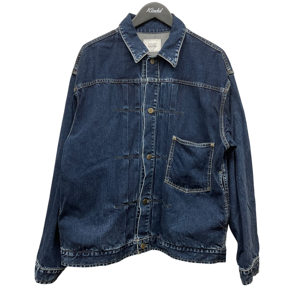 UNITED ARROWS ＆ SONS DENIM TRUCKERデニムジャケット5525-299-0775 古着・中古-1枚目のアイテム画像