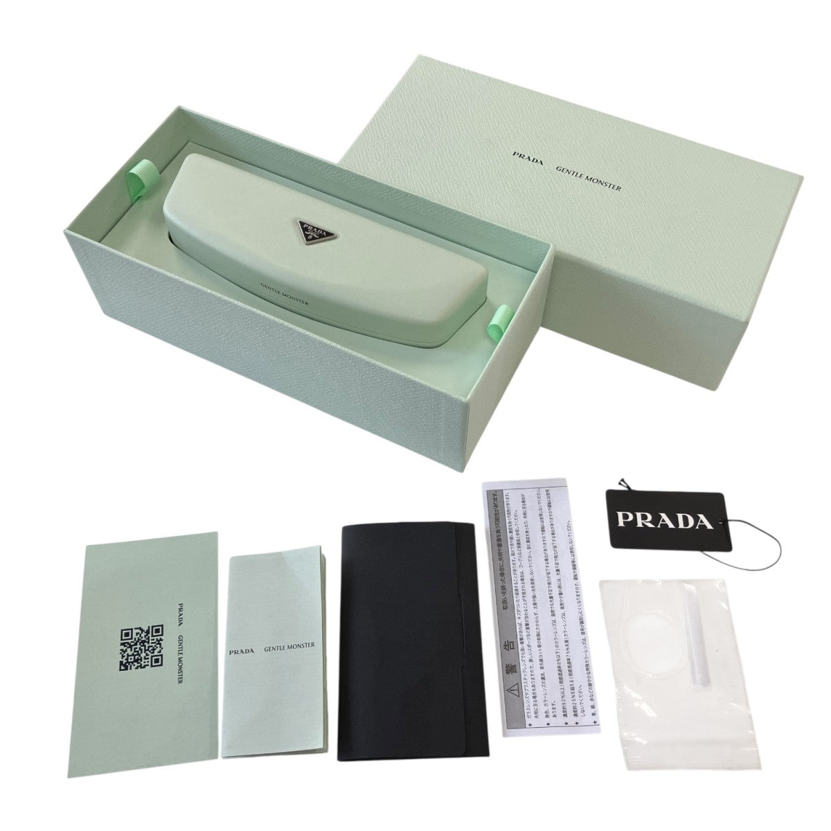 PRADA×GENTLE MONSTER レンズカラー：グリーンサングラスSPR D63 古着・中古-7枚目のアイテム画像