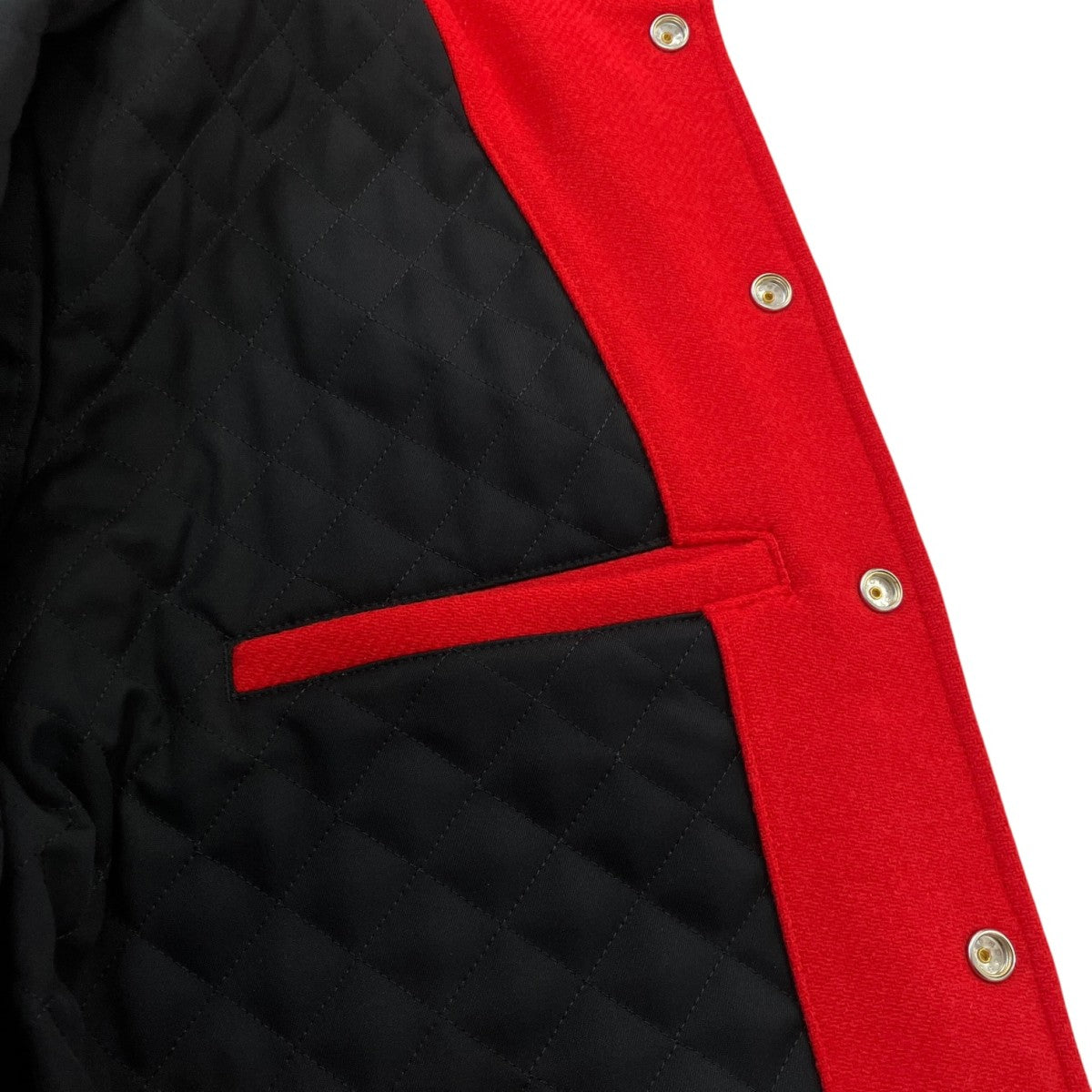 SAINT MICHAEL×JORDAN 26SSM J Sm Varsity JacketバーシティジャケットSM-MK8-0000-J08 古着・中古-8枚目のアイテム画像