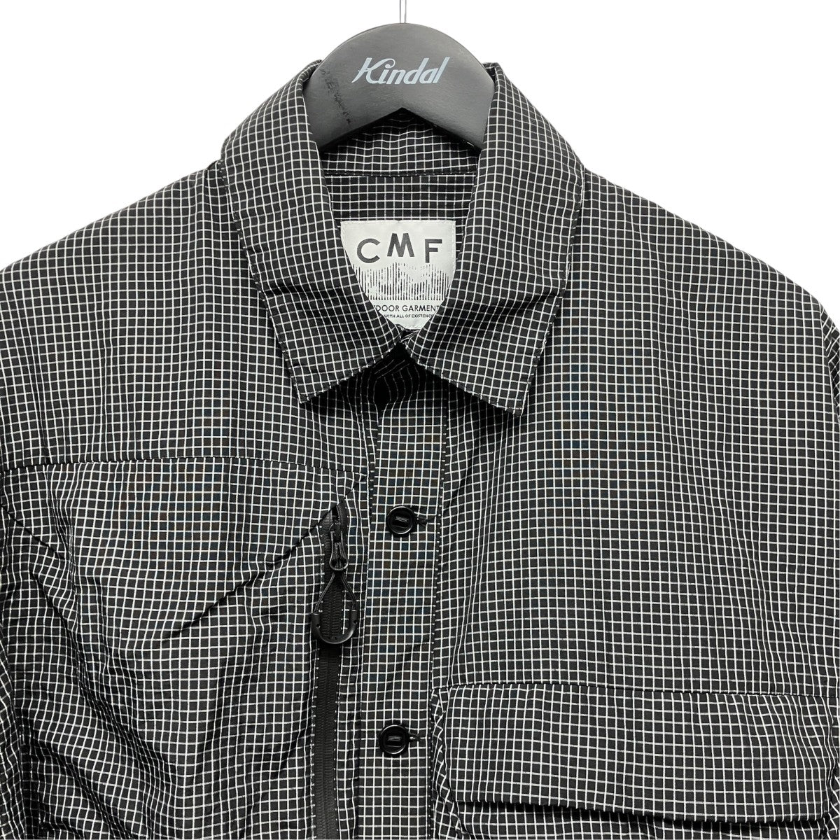 CMF OUTDOOR GARMENT テックチェックシャツCMF2601-S04 古着・中古-3枚目のアイテム画像