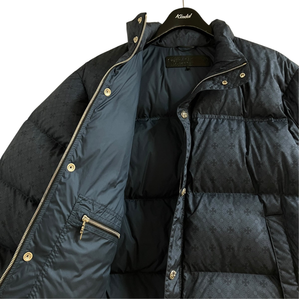 CHROME HEARTS STIFF CH PLUS JACKET CH クロスボールダウンジャケット 古着・中古-8枚目のアイテム画像