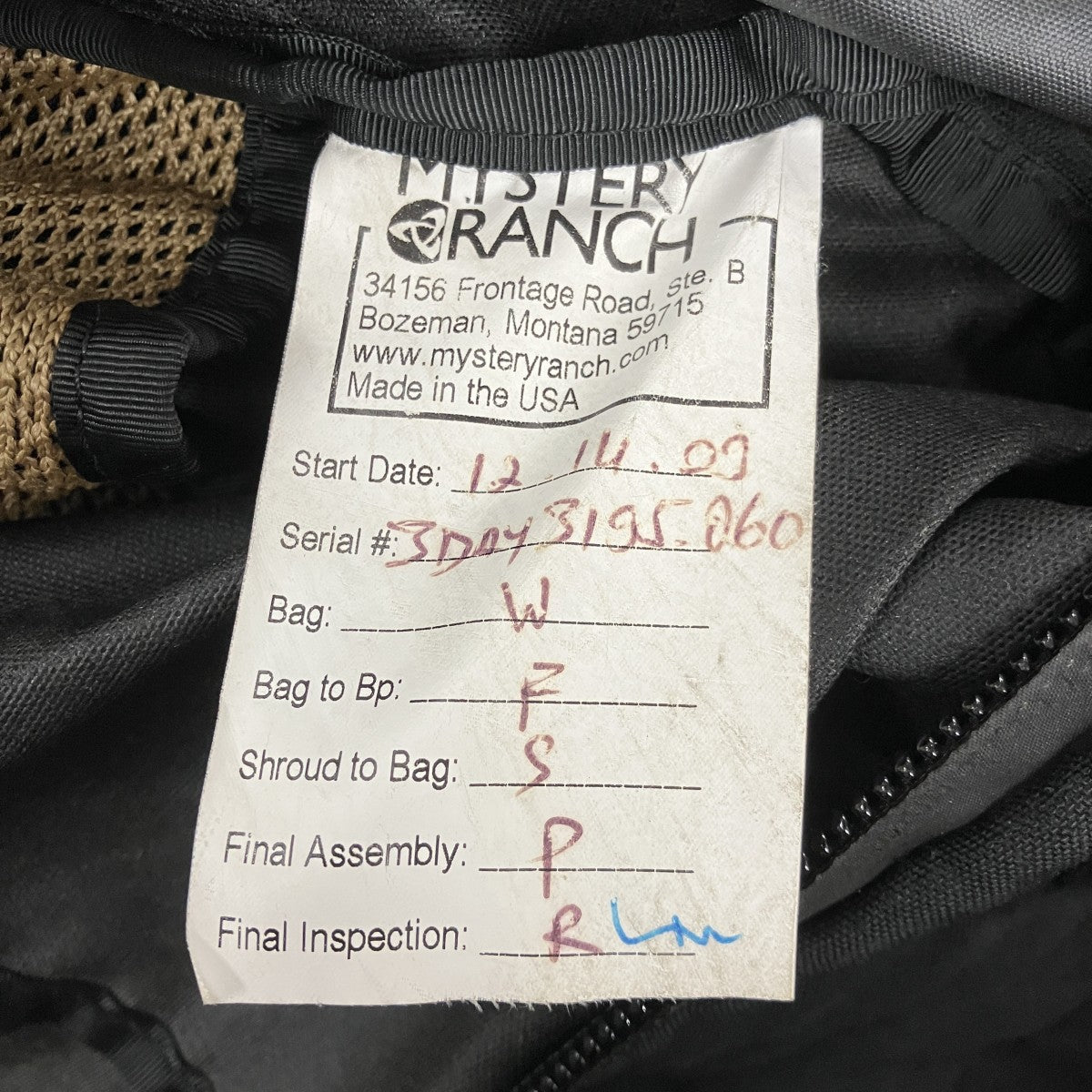 MYSTERY RANCH 3 DAY Assaultスリーデイアサルトバックパック 古着・中古-7枚目のアイテム画像
