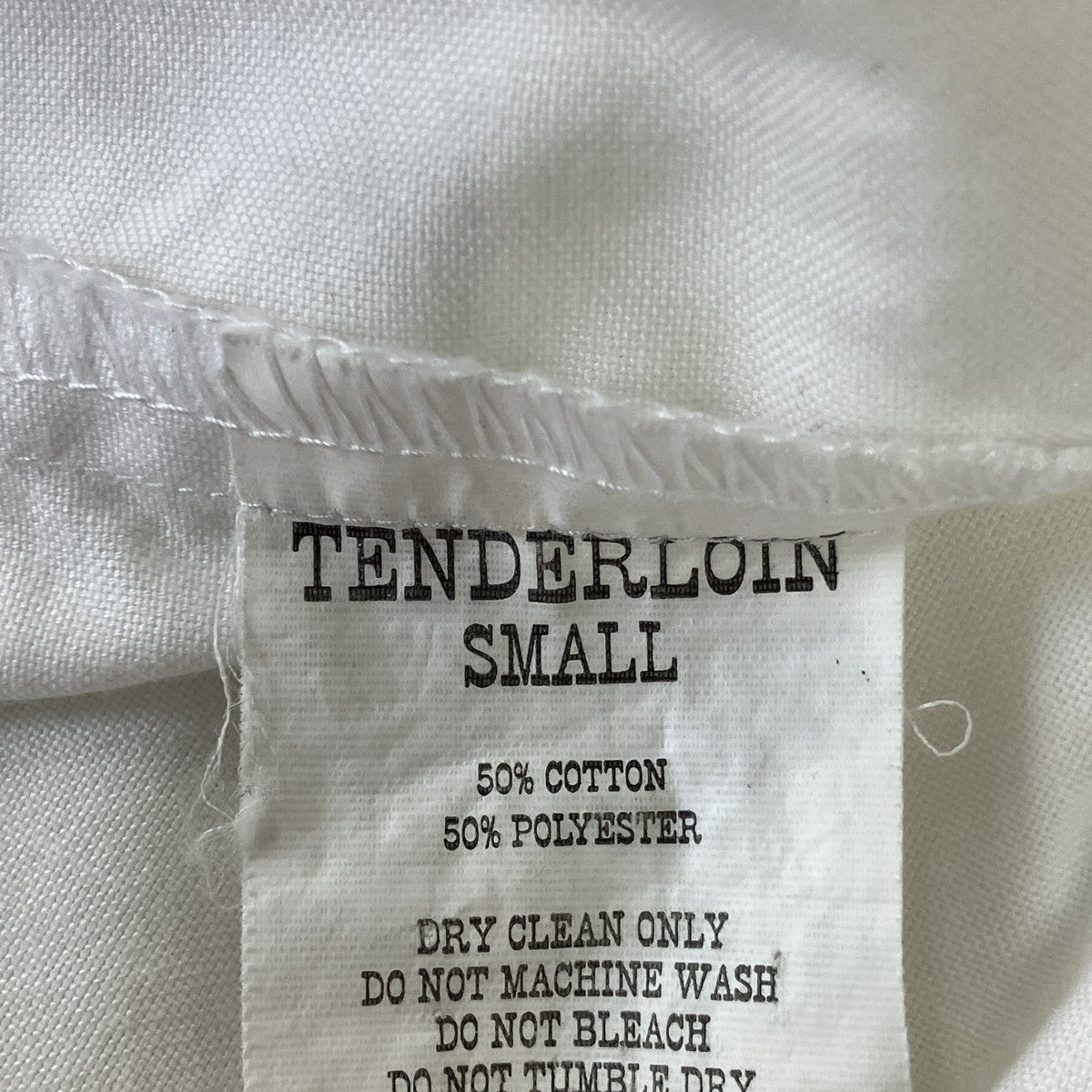 TENDERLOIN ワッペンコットンワークシャツ 古着・中古-6枚目のアイテム画像