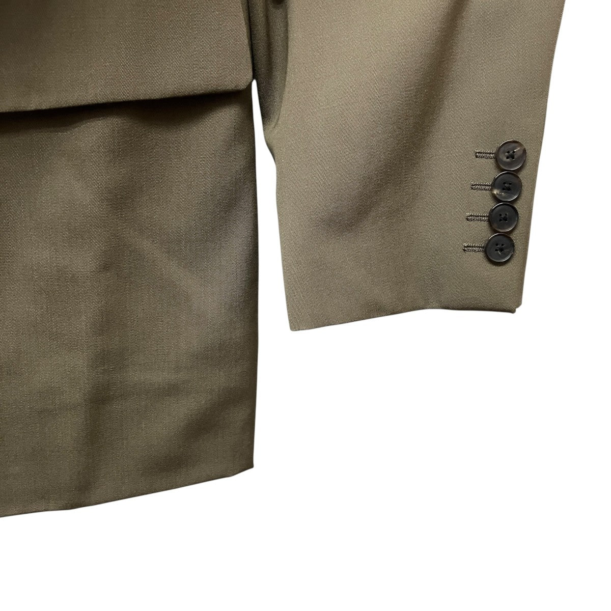 AURALEE 26SSLIGHT WOOL MAX GABARDINE JACKETテーラードジャケットA26SJ02MG 古着・中古-5枚目のアイテム画像