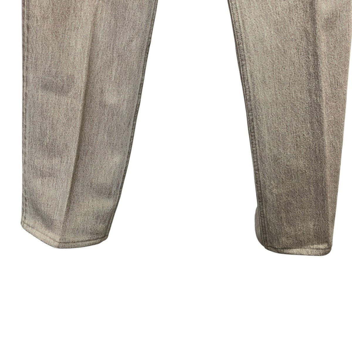 AURALEE HARD TWIST FADED BROWN DENIM 5P PANTSデニムパンツA22SP01MD 古着・中古-4枚目のアイテム画像