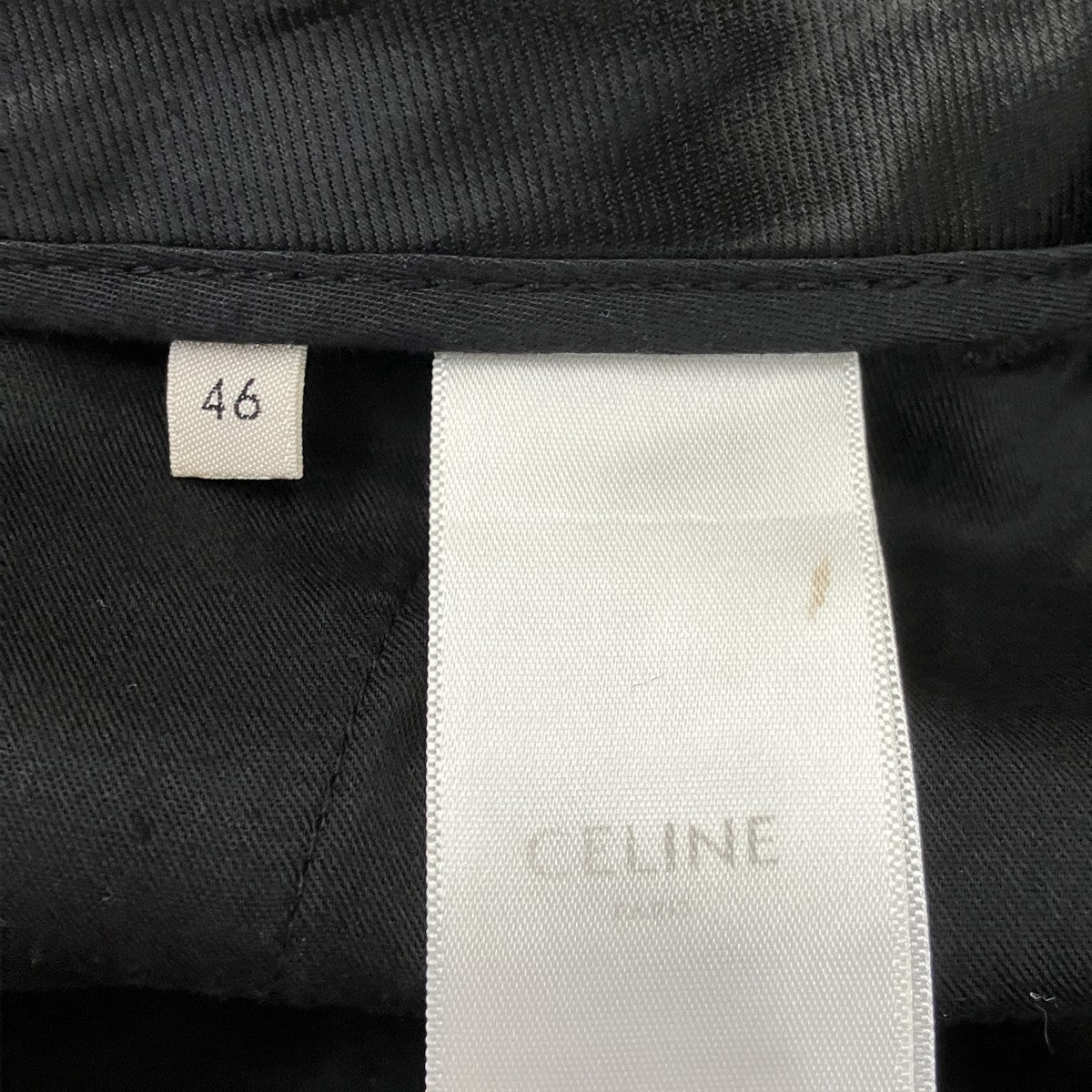 CELINE CLASSIC WOOL PANTSスラックス2P085650D 古着・中古-6枚目のアイテム画像