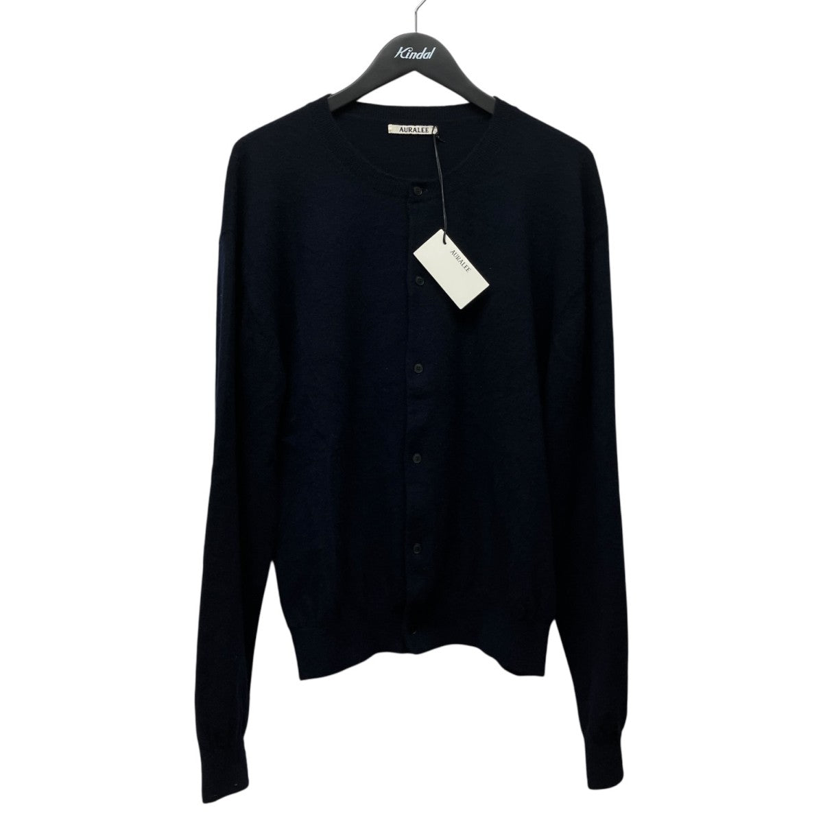 AURALEE 26SSBrushed Cashmere CardiganカシミアコットンカーディガンA26SC01CC 古着・中古-1枚目のアイテム画像