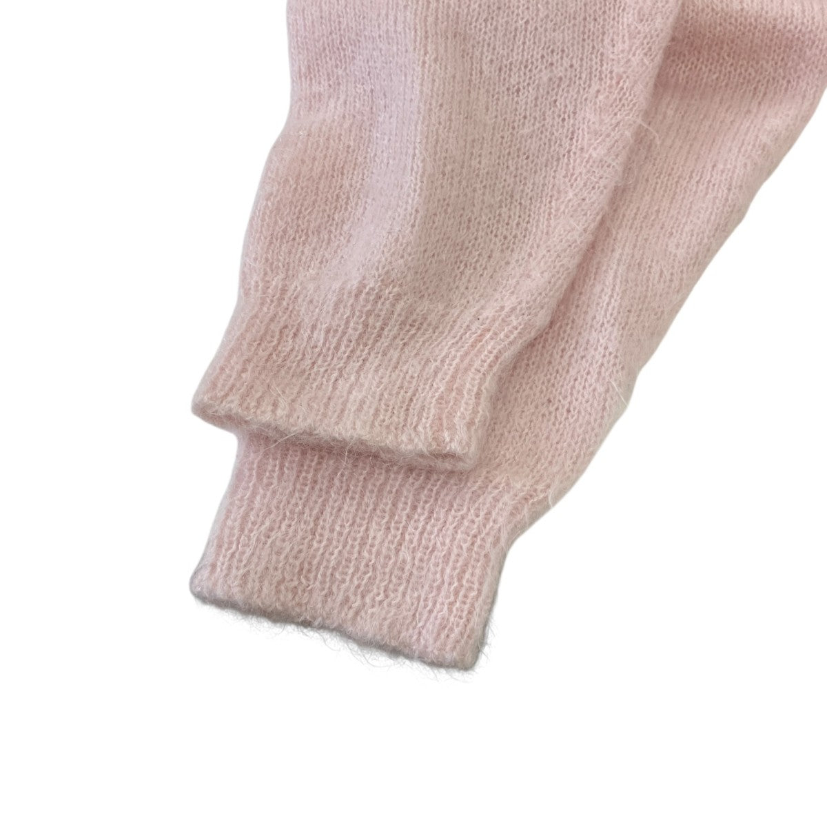 AURALEE 22AWBRUSHED SUPER KID MOHAIR KNITスーパーキッドモヘアニットポロA22AP02KM 古着・中古-6枚目のアイテム画像