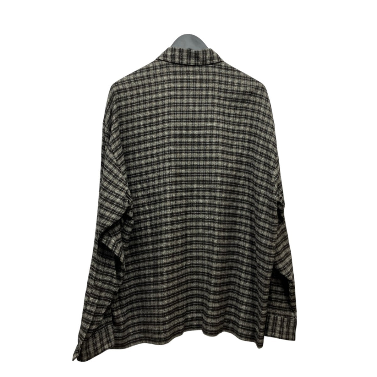 NICENESS 25AWVEDDERシルクフランネル ハンティングシャツNN-1903Y16 古着・中古-2枚目のアイテム画像
