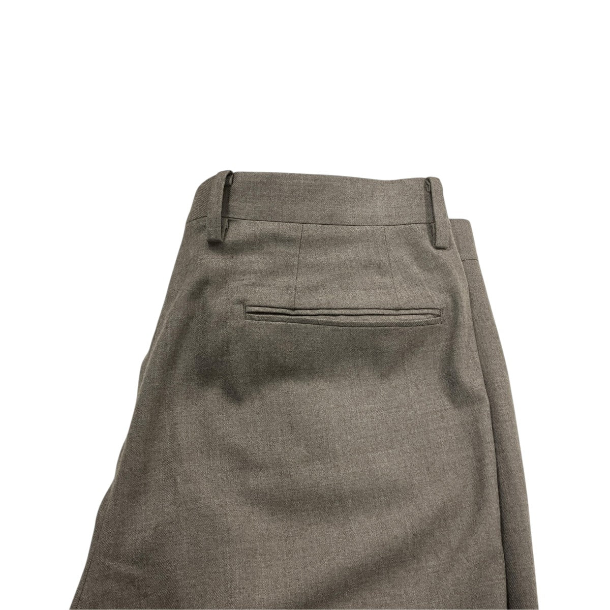 AURALEE 25AWSUPER LIGHT WOOL TWO-TUCK SLACKSウールビエラタックパンツA25AP02OS 古着・中古-8枚目のアイテム画像