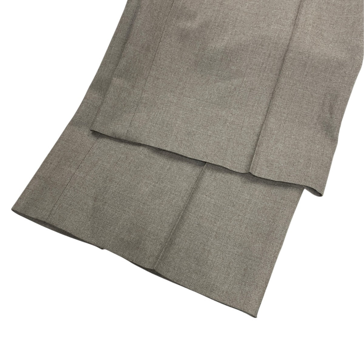 AURALEE 25AWSUPER LIGHT WOOL TWO-TUCK SLACKSウールビエラタックパンツA25AP02OS 古着・中古-9枚目のアイテム画像