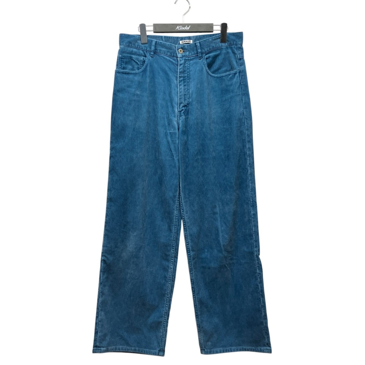 AURALEE 25SSPIGMENT DYE FINX CORDUROY WIDE 5P PANTSフィンクスコットンコーデュロイパンツA25SP01PD 古着・中古-1枚目のアイテム画像