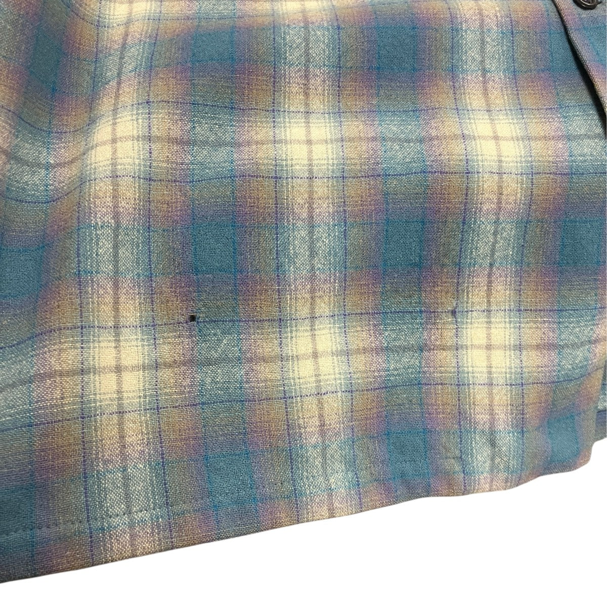 PENDLETON 70sオンブレシャドウチェックシャツ 古着・中古-6枚目のアイテム画像
