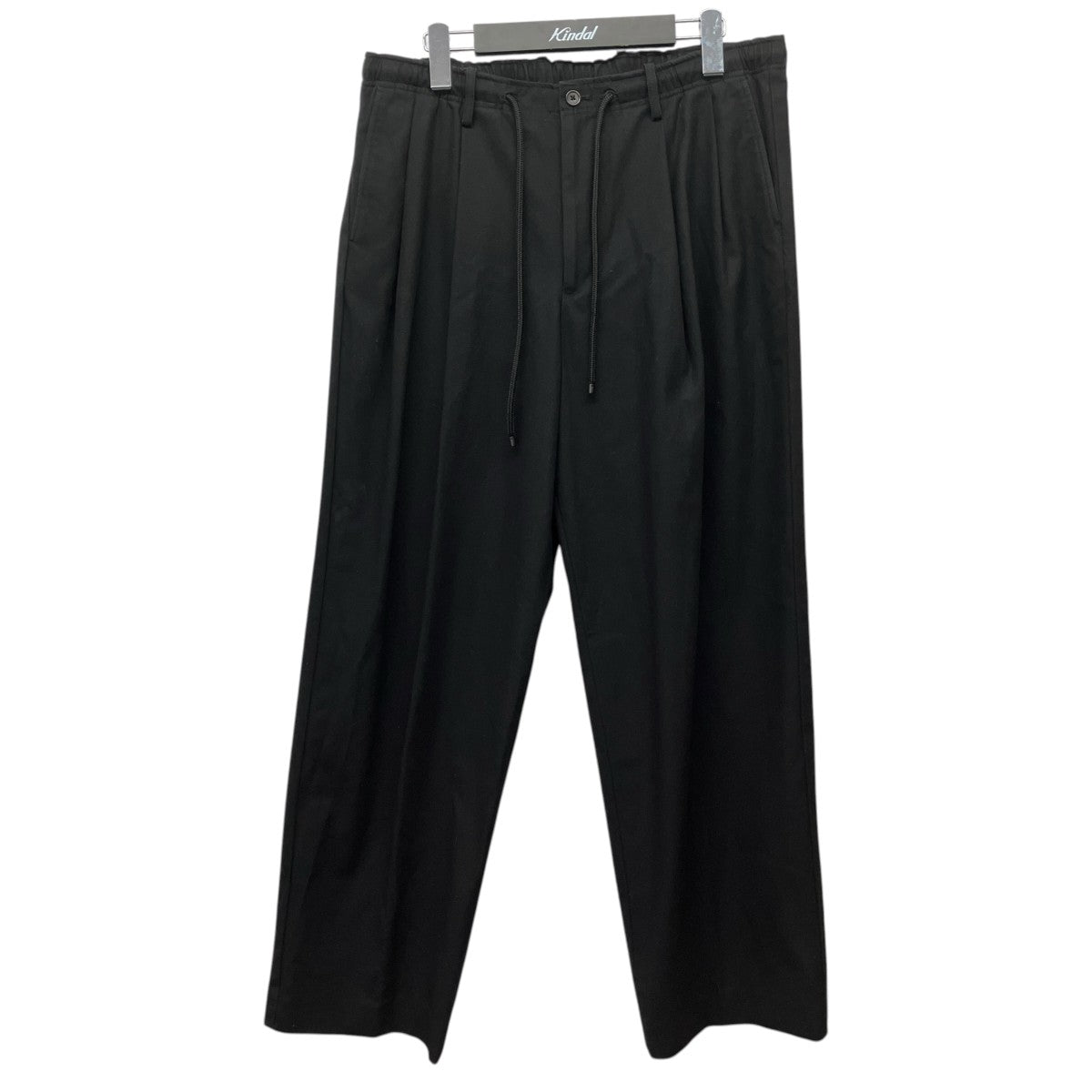 MARKAWARE DOUBLE PLEATED EASY TROUSERSコットンタックパンツA25C04PT02C 古着・中古-1枚目のアイテム画像
