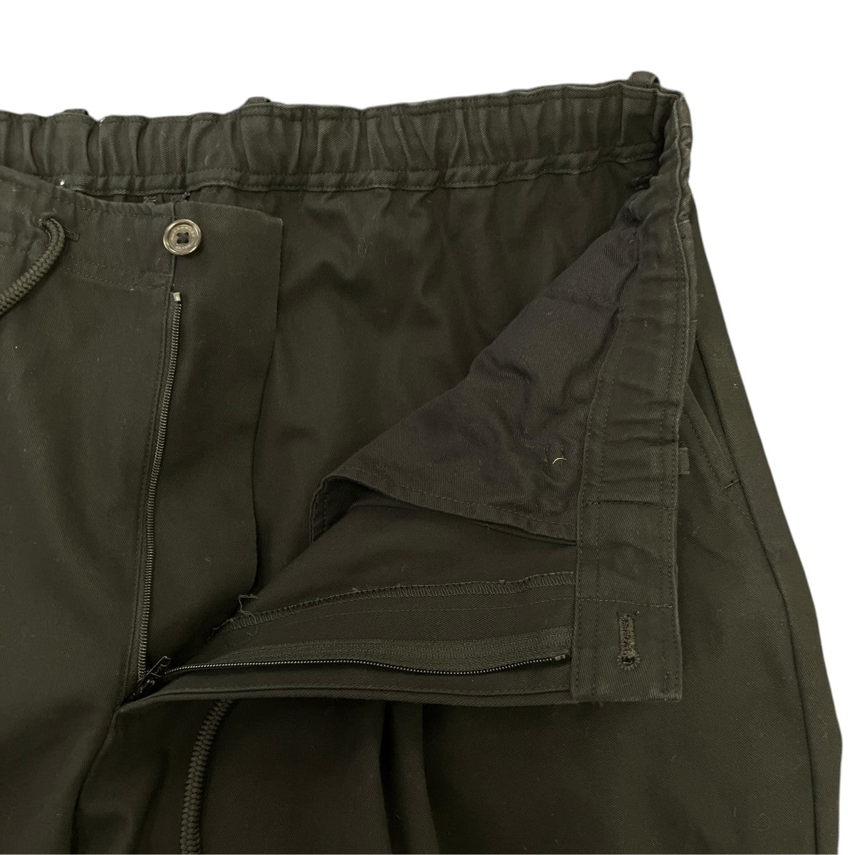 MARKAWARE DOUBLE PLEATED EASY TROUSERSコットンタックパンツA25C04PT02C 古着・中古-5枚目のアイテム画像