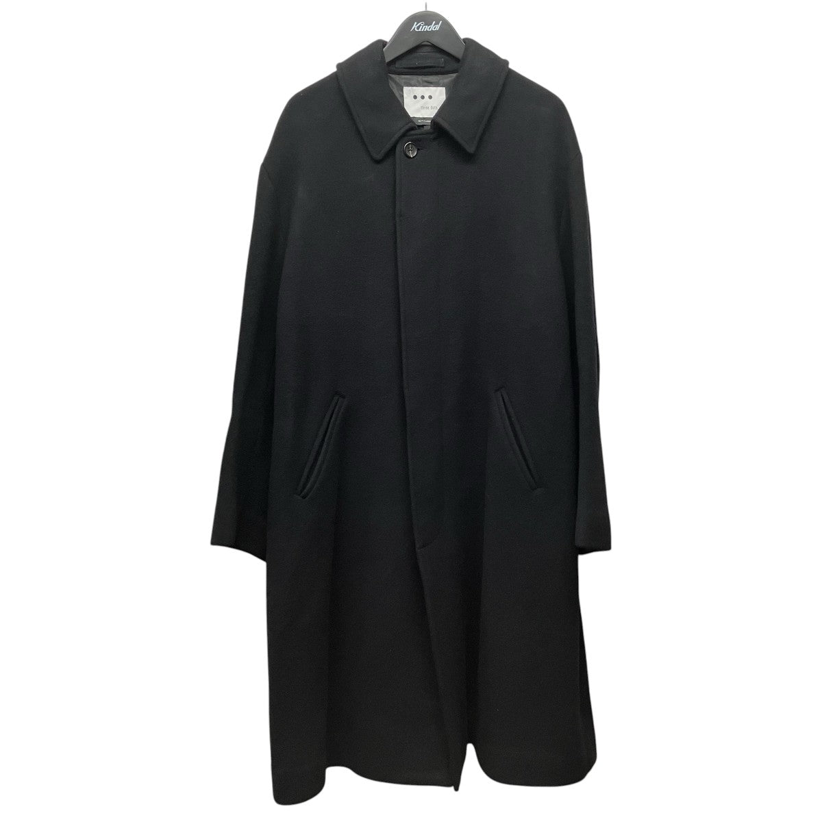 THREE DOTS ウールロングコートY845 WB702YU 古着・中古-1枚目のアイテム画像