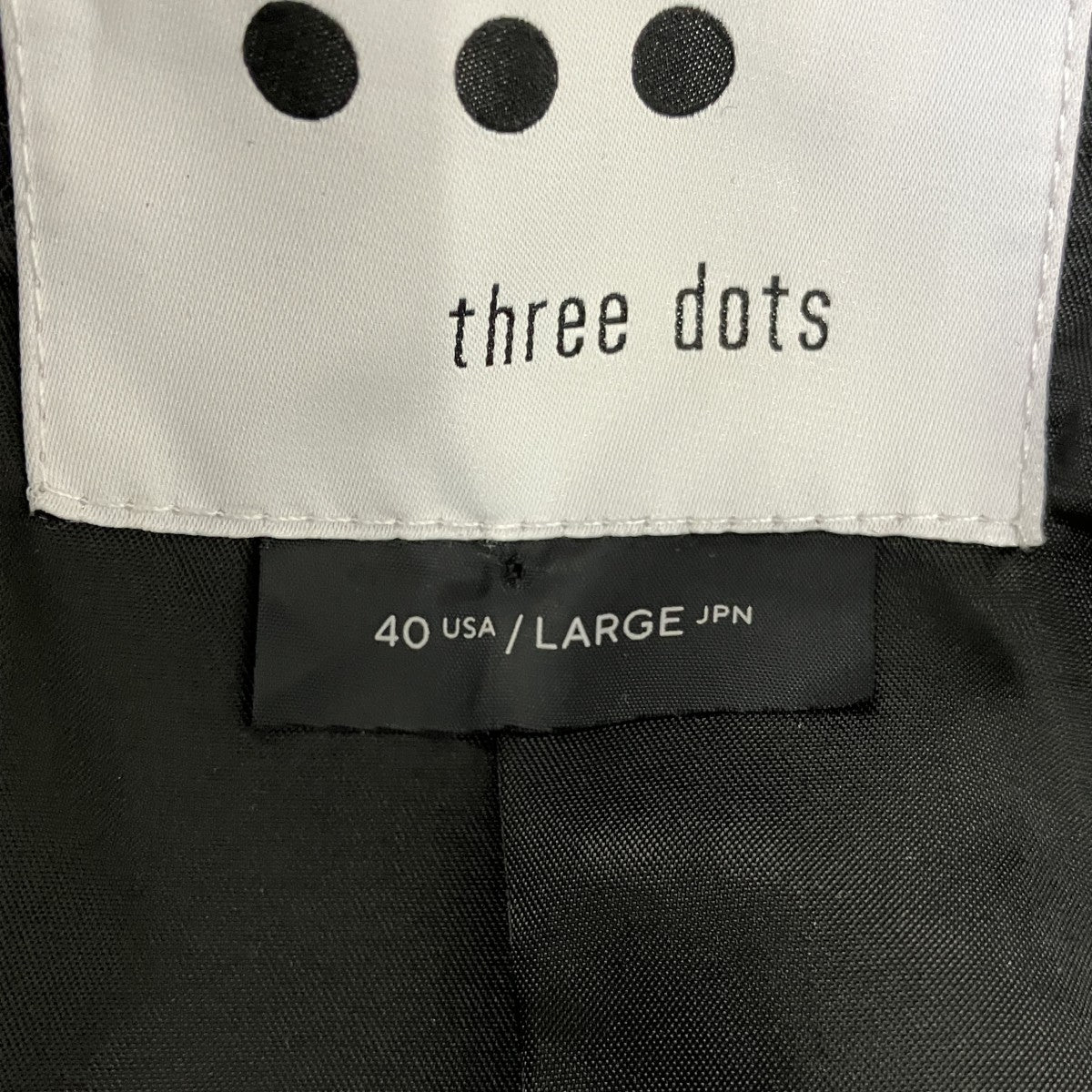 THREE DOTS ウールロングコートY845 WB702YU 古着・中古-7枚目のアイテム画像